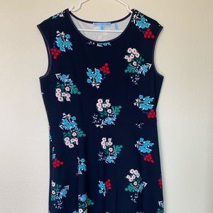 Draper James A Line Floral Dress